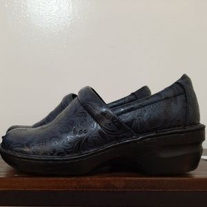 b.o.c "peggy clog" leather shoes